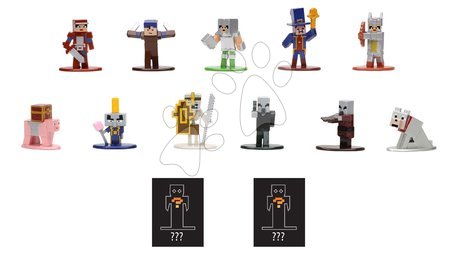 Zberateľské figúrky - Figúrka zberateľská Minecraft Nano Blind Pack Jada - 34