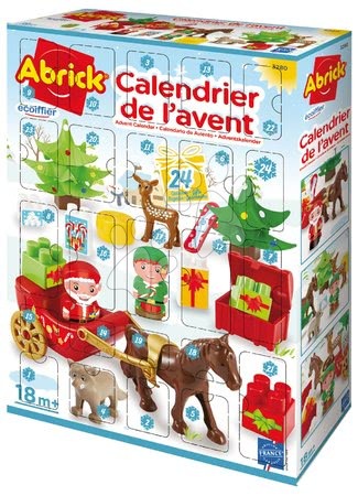 Dětské stavebnice - Adventní kalendář 2020 Abrick Écoiffier