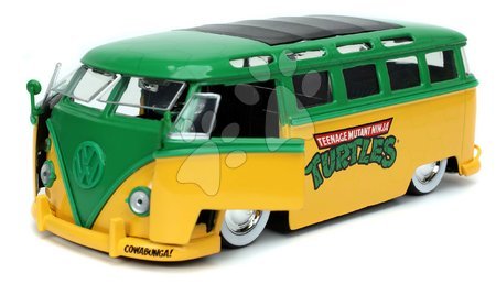 Modelos - Cochecito Ninja Tortugas VW Bus 1962 Jada - 9