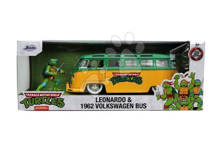 Modelos - Cochecito Ninja Tortugas VW Bus 1962 Jada - 13