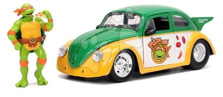 Modely - Ninja Turtles Car VW Drag Beetle 1959 Jada - 2