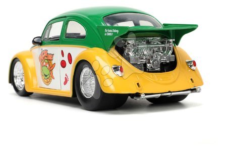 Modely - Ninja Turtles Car VW Drag Beetle 1959 Jada - 7