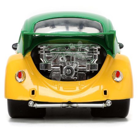 Modely - Ninja Turtles Car VW Drag Beetle 1959 Jada - 8