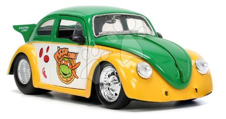 Modely - Autíčko Ninja želvy VW Drag Beetle 1959 Jada - 11