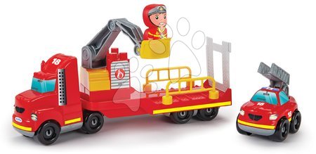 Dětské stavebnice - Stavebnice auto hasič Abrick Fire Truck Operation Écoiffier