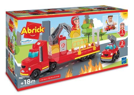 Gioco di costruzioni per bambini  Abrick - Set costruzioni camion dei pompieri Abrick Fire Truck Operation Écoiffier - 2