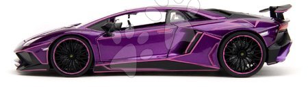 Játékautók és járművek - Kisautó Lamborghini Aventador SV Pink Slips Jada - 1