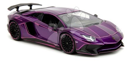 Játékautók és járművek - Kisautó Lamborghini Aventador SV Pink Slips Jada - 6