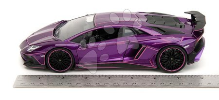 Játékautók és járművek - Kisautó Lamborghini Aventador SV Pink Slips Jada - 11