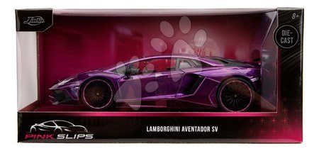 Játékautók és járművek - Kisautó Lamborghini Aventador SV Pink Slips Jada - 14