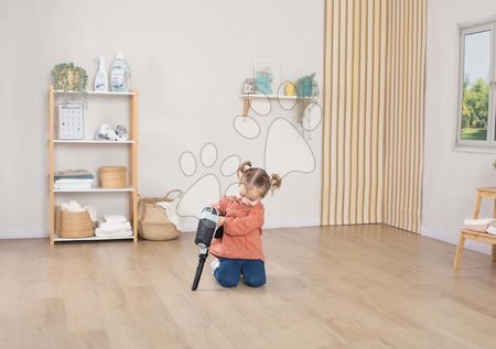 Machines à laver pour enfants - Set de buanderie avec machine à laver à chargement frontal et coiffeuse Princess Wash&Clean Laundry Smoby - 14