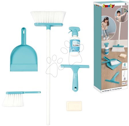 Detské upratovacie vozíky - Cleaning set for big cleaning XL Cleaning Set Smoby - 4