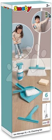 Dětské úklidové vozíky - Úklidová souprava na velký úklid XL Cleaning Set Smoby - 7