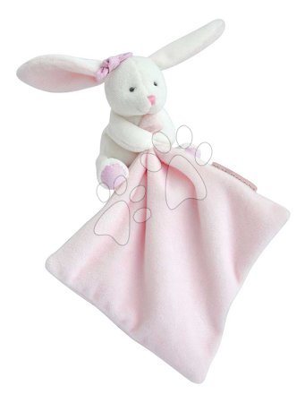 Juguetes para los más pequeños | Página 9 - Peluche conejito para abrazar Bunny Pink Flower Box Doudou et Compagnie