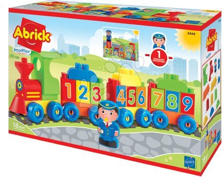 Gioco di costruzioni per bambini  Abrick - Gioco di costruzione  Trenino con numeri Abrick Écoiffier - 2