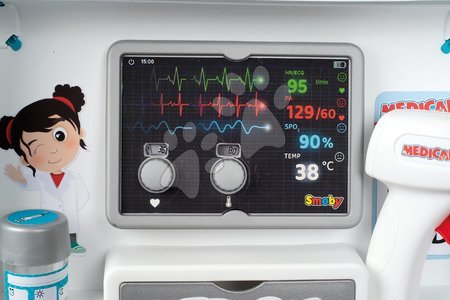 Carreli medici per bambini - Valigetta grande per il medico d'emergenza Medical Case Smoby - 5