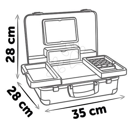 Chariots médicaux pour enfants - Valise médicale Smoby avec équipement technique - 7