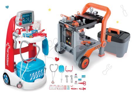 Wózki medyczne w zestawie - Elektroniczny wózek medyczny Medical Smoby - 8