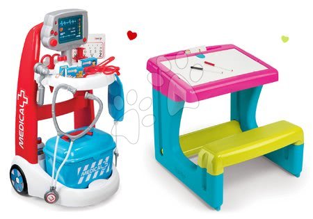 Seturi cărucioare medicale - Set cărucior electronic medical Medical Smoby - 38