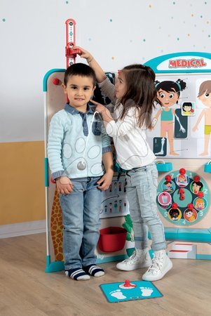 Machines à laver pour enfants - Set buanderie avec machine à laver à chargement frontal et cabinet médical Rowenta Wash&Clean Laundry Smoby - 23