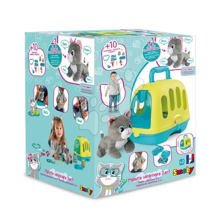 Carreli medici per bambini - Valigetta Veterinario Veterinary Case Smoby - 24