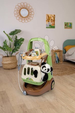 Medical carts for kids - Zverolekársky vozík s kufríkom Veterinary Animal Care Trolley Smoby - 6