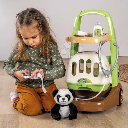 Reinigungswagen-Sets - Set Reinigungswagen und Tierarztwagen Rowenta Trolley Smoby - 14