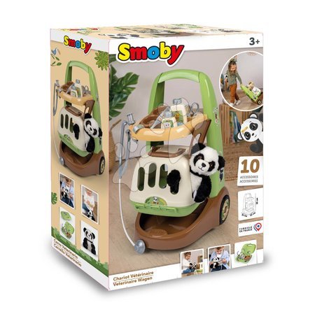 Shop sets - Shop set and veterinary cart Market Smoby - 20