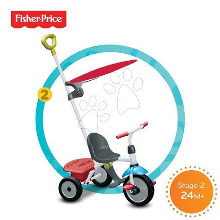 Tricikli od 10. meseca - Tricikel Fisher-Price Jolly Plus smarTrike - 2