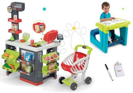 Obchody pro děti sety - Set obchod s vozíkem Supermarket Smoby - 31