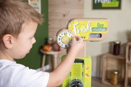 Szupermarketek gyerekeknek - Szett közért Gyümöcsök-Zödségek Organic Fresh Market Smoby  - 23