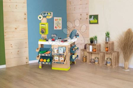 Play kitchen sets - Set kuchynka a Bio obchod Tefal Studio Kitchen 360° Smoby - 26