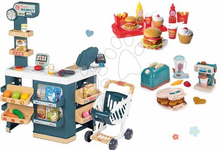  | Page 21 - Set electronic shop with appliances Super Market Smoby