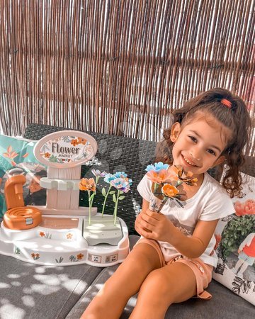 Play kitchen sets - Set kuchynka elektronická a kvetinárstvo s vlastnou výrobou kvetov Tefal French Touch Bubble Smoby - 44