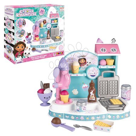 Play kitchen sets - Set kuchynka elektronická a kozmetický stolík Gabby Tefal French Touch Bubble Smoby - 22