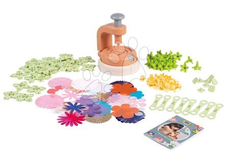 Creative and educational toys - Kvetinárstvo s výrobou ozdobných kvetov Crea Deco Flowers Set Smoby