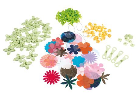 Creative and educational toys - Kvetinové lupienky ako náhrady k ozdobnému kvetinárstvu Crea Deco Flowers Refill Smoby