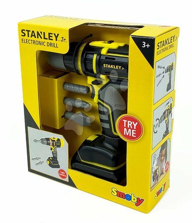 Detská dielňa a nástroje - Elektronická vŕtačka Stanley Smoby_1