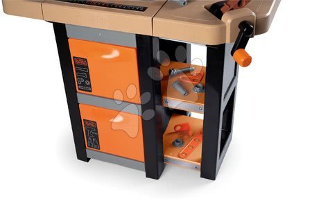 Atelier pour enfants - Table de travail Black&Decker Open Bricolo Workbench Smoby - 9