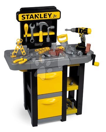 Pracovná detská dielňa - Pracovná dielňa skladacia Stanley Open Bricolo Workbench Smoby - 6