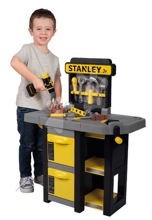 Atelier pour enfants - Atelier de travail pliable Stanley Open Bricolo Workbench Smoby - 10