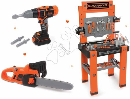 Kids' workbench sets - Black&Decker Smoby Workshop Set