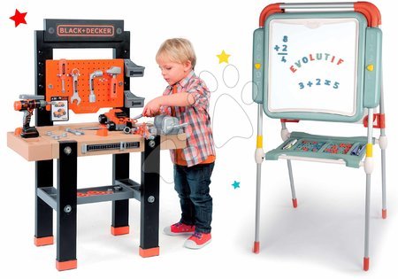 Aelier pour enfants et accessoires - Set d'atelier Black+Decker Smoby