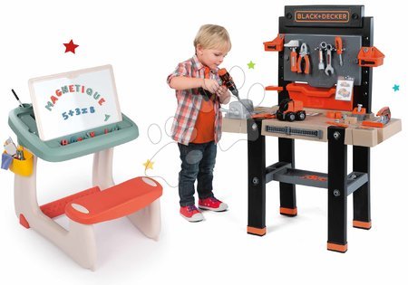 Aelier pour enfants et accessoires - Set d'atelier Black+Decker Smoby