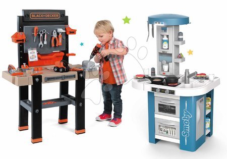 Smoby - Set d'atelier Black+Decker Smoby