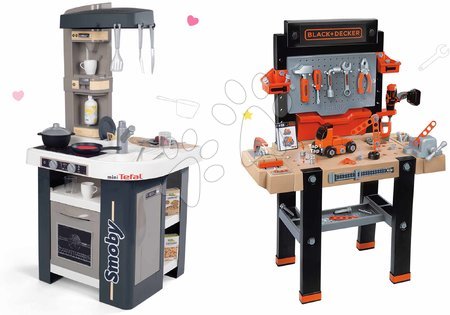 Aelier pour enfants et accessoires - Set d'atelier Black+Decker Smoby