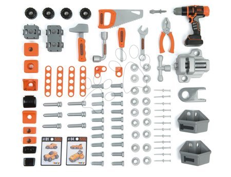 Shop sets - Store and workshop with the Market Smoby drill - 10