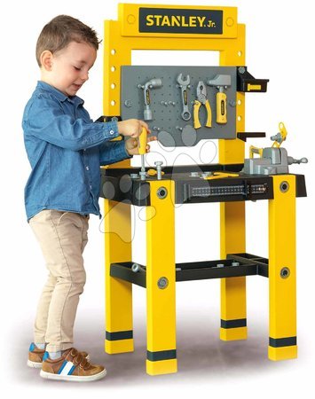 Pracovní dětská dílna - Pracovní dílna Stanley Bricolo One Workbench Smoby - 5