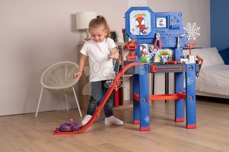 Play kitchen sets - Set kuchynka elektronická a pracovná dielňa Spidey Tefal French Touch Bubble Smoby - 14