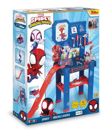 Play kitchen sets - Set kuchynka elektronická a pracovná dielňa Spidey Tefal French Touch Bubble Smoby - 29